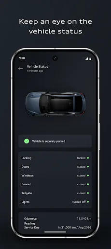 myAudi screenshot 2