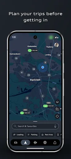 myAudi screenshot 3