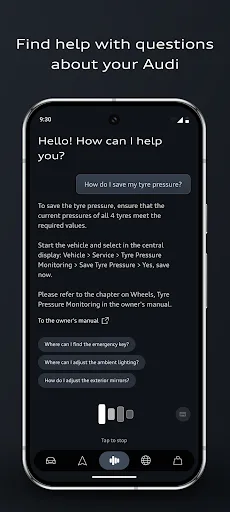 myAudi screenshot 4