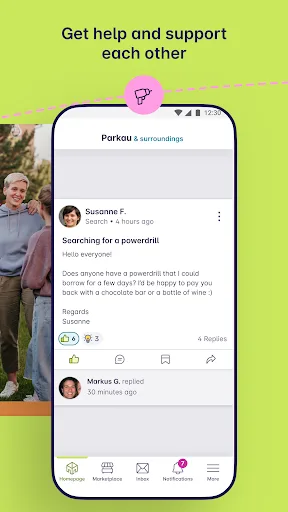 nebenan.de – the local network screenshot 2