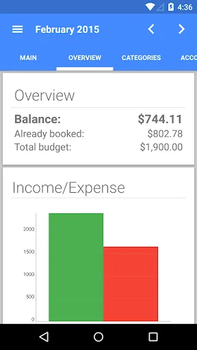Our Budget Book Pro screenshot 4