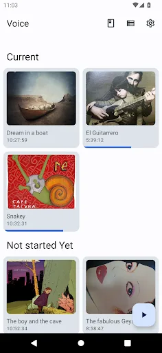 Voice Offline Audiobook Player screenshot 1