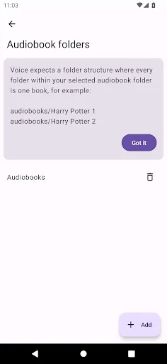 Voice Offline Audiobook Player screenshot 4