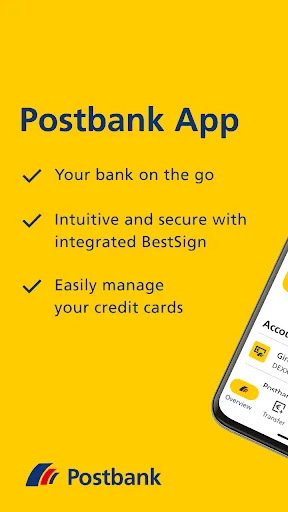 Postbank screenshot 1