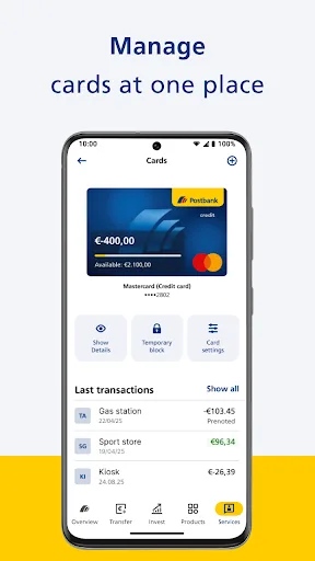 Postbank screenshot 4