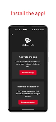 Selgros screenshot 1