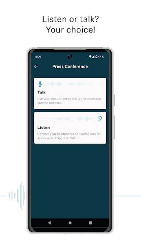 Sennheiser MobileConnect screenshot 2
