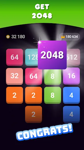 2048: Puzzle Game! Merge Block screenshot 2