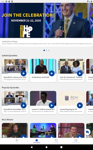 Hope Channel screenshot 5