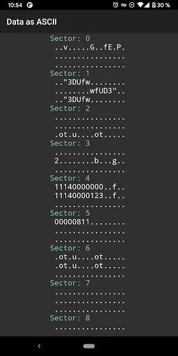 MIFARE Classic Tool screenshot 3