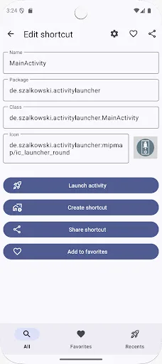 Activity Launcher screenshot 2
