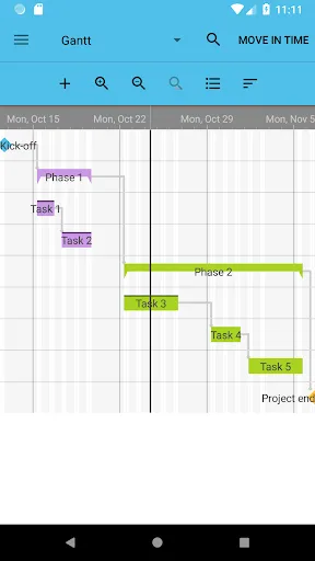 Project Schedule screenshot 2