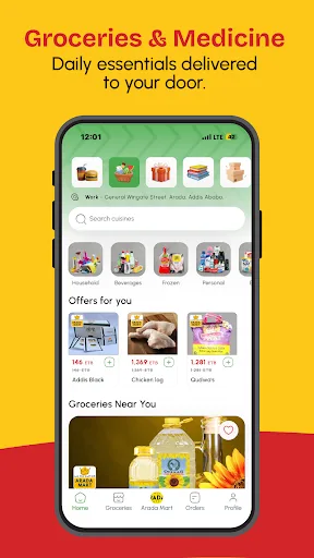 klik Delivery - Food, Shopping screenshot 4
