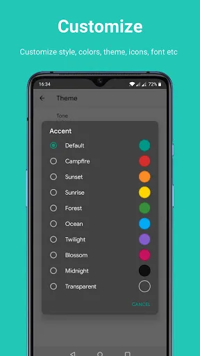 Material Pixel Launcher Lock screenshot 3