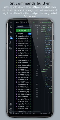VScode for Android screenshot 4