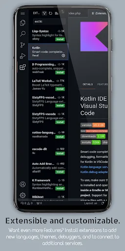 VScode for Android screenshot 5