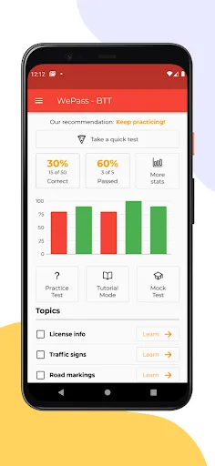 WePass Basic Theory Test (BTT) screenshot 5