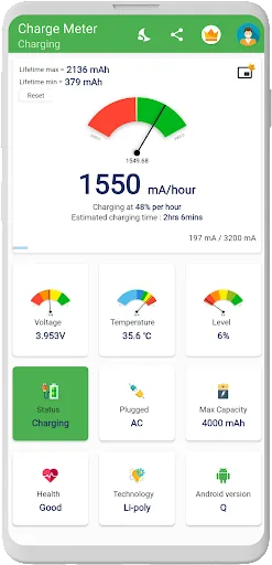 Charge Meter screenshot 1