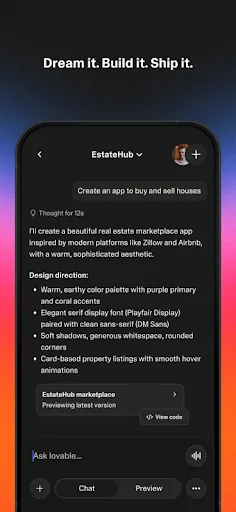 Lovable: Build Apps With AI screenshot 1