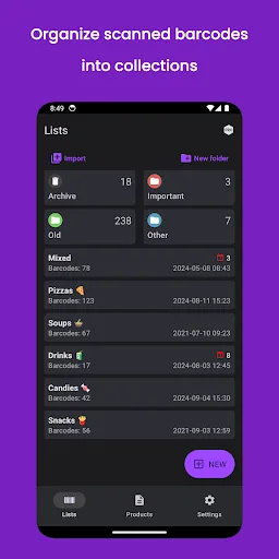 Barcodica - Barcode scanner screenshot 2