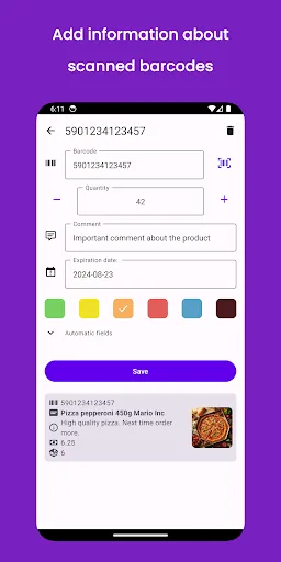 Barcodica - Barcode scanner screenshot 3