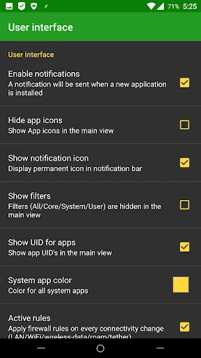AFWall+ (Android Firewall +) screenshot 1