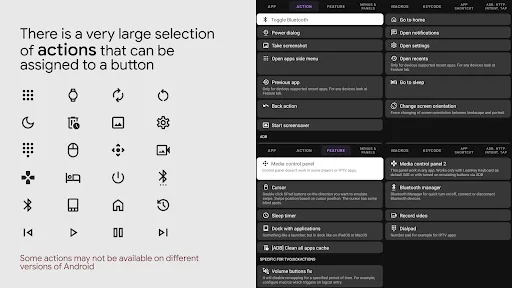 tvQuickActions Pro screenshot 2