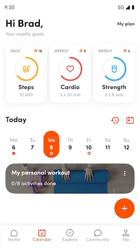 Lifestyle Fitness screenshot 1
