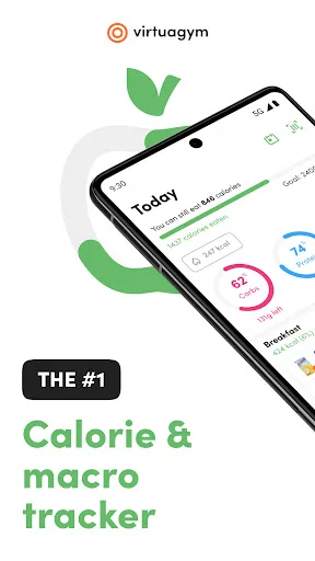 Calorie, Carb & Fat Counter screenshot 1