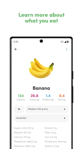 Calorie, Carb & Fat Counter screenshot 5