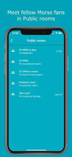 Morse Chat: Talk in Morse Code screenshot 2