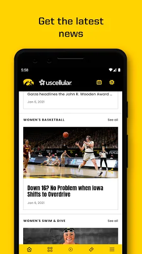 Iowa Hawkeyes screenshot 1