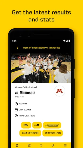 Iowa Hawkeyes screenshot 3