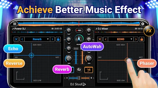 DJ Mix Studio - DJ Music Mixer screenshot 2