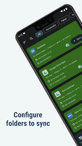 FolderSync Pro screenshot 2