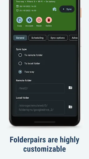 FolderSync Pro screenshot 4