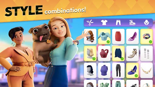 Makeover Match - Fashion Game screenshot 4