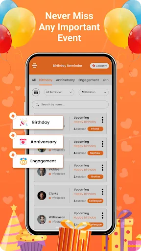 Birthday Countdown Calendar screenshot 1