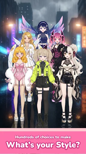 Fashion Style: Anime Dress Up screenshot 1