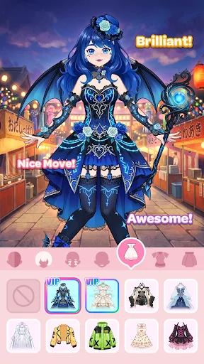 Fashion Style: Anime Dress Up screenshot 2