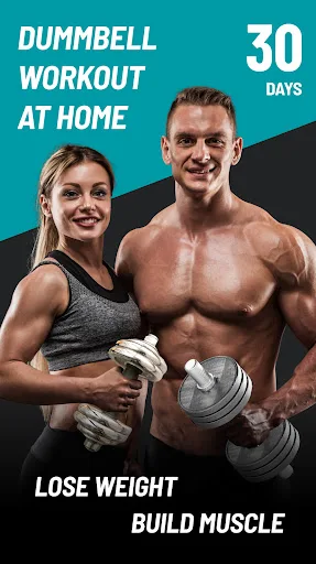 Dumbbell Workout at Home screenshot 1