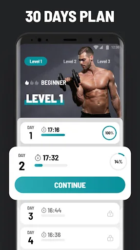 Dumbbell Workout at Home screenshot 2