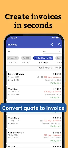 Invoice Maker Billing Estimate screenshot 2