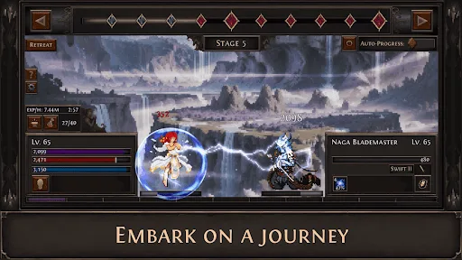 Echoes of Creation - Auto RPG screenshot 1