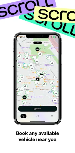 Scroll: Scooter Sharing screenshot 1