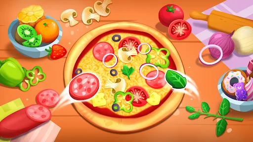 Pizza Game: Kids Cooking Games screenshot 1