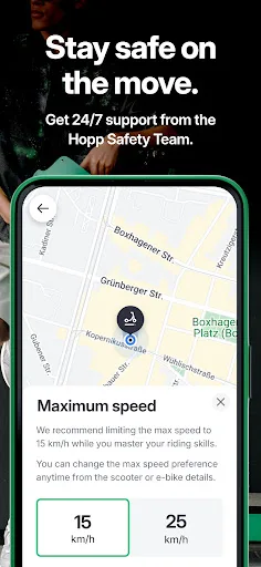 Hopp: Rent a scooter screenshot 3