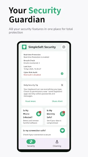 Cyber Security & Antivirus screenshot 1
