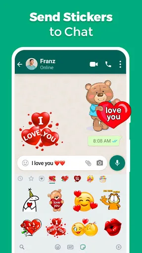 GIF Sticker & WAsticker screenshot 2