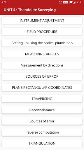 Surveying : Civil Engineering screenshot 4